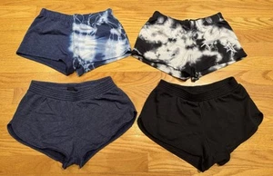 Lot Of 4 Firehouse Girls Tie Dye Lounge Shorts Shorts Size L - Picture 1 of 11