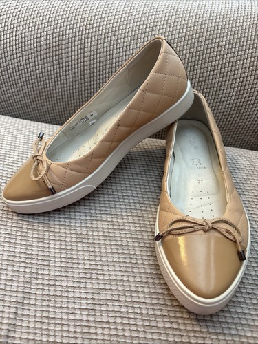 ECCO Mocassino donna Gillian ballerina scarpe basse polvere taglia: 37 (7 7 5)