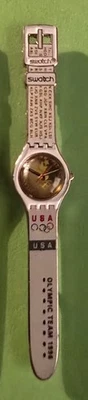 Reloj Reloj Atlanta Olympic 1996 equipo olímpico 1996 solapa pin - escaso Foto 1 de 2
