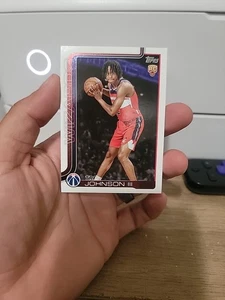 2025-26 Topps Basketball Tre Johnson III RC #206 - Picture 1 of 2