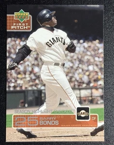 Barry Bonds 2003 Upper Deck First Pitch #263 San Francisco Giants - Picture 1 of 1