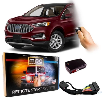 MPC Remote Start Kit For Ford Edge 2021-2024 | Plug and Play | Lock-Unlock-Lock to