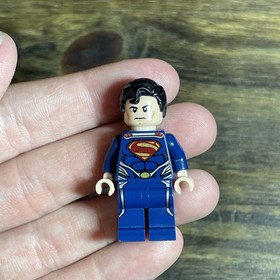 Lego Superman Minifigure Man of Steel - Dark Blue Suit  