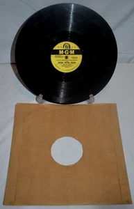 Debbie Reynolds & Carleton Carpenter 78rpm MGM 30282 Row, Row, Row/Aba Daba - Picture 1 of 3