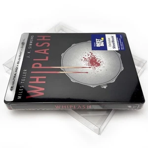 Whiplash (2014) 4K Ultra HD BestBuy Exclusive SteelBook ☆ULTRA RARE MINT A++☆ - Picture 1 of 23