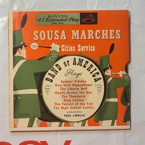 Sousa Marches City Services Band Of America ~ RCA EPB 3014 45 RPM Record - Picture 1 of 12