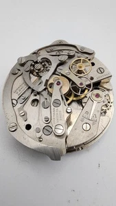 Militär Wakmann Breitling Chrono 17j Lemania 7545 8 Tage Uhr USAF A-13A Teile - Bild 1 von 10