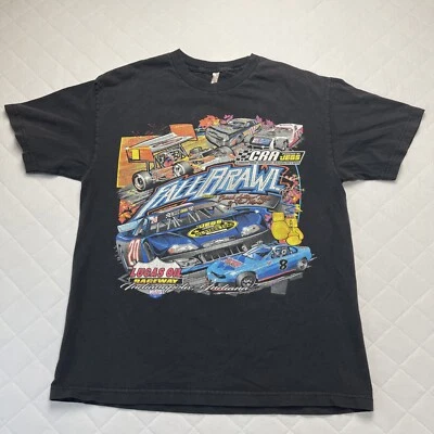 Camisa De Colección Lucas Oil Raceway Talla Grande Indianapolis Indiana Fall Brawl Foto 1 de 4