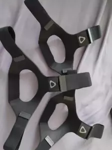 Repuesto de diadema con correa para cabeza para juego de realidad virtual HTC Vive cuero lavable transpirable - Imagen 1 de 23