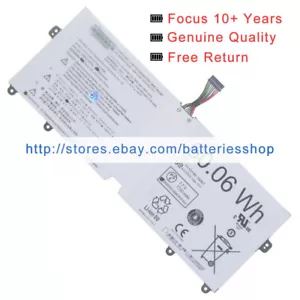 Batería nueva LBR1223E para LG Gram 15Z970-GR30K 15ZD970-GX30K 14Z970-GA55 - Imagen 1 de 6