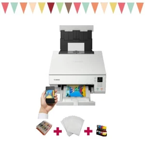 IMPRIMANTE ALIMENTAIRE ( Cartouche rechargeables + 400 ml encre + 50 feuilles ) - Photo 1/3