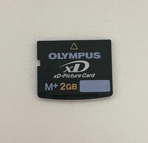 Original Olympus xD-Picture Card - M+ 2GB - Made in Japan - Memory Card MINT CONDITION - Picture 1 of 1