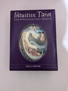 The Intuitive Tarot Deck & Book Set by Cilla Conway Complete 2004  - Photo 1 sur 15