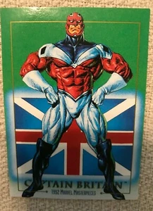 Skybox Marvel Masterpieces Spider-Man "Captain Britain" Card #15 1992 (B41) - Picture 1 of 2