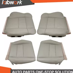Labwork Seat Cover For 07-12 Acura RDX Driver Passenger Perforated Leather Gray - Bild 1 von 23