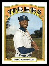 2021 Topps Heritage #601 Niko Goodrum Detroit Tigers Baseball card