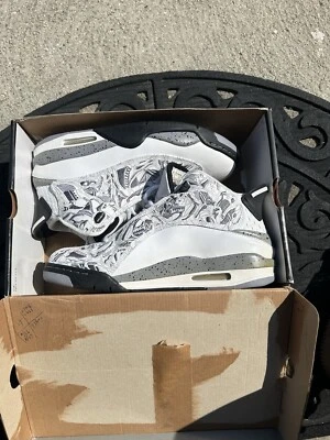 Цемент белый Jordan Dub Zero размер 10,5 - Изображение 1 из 4