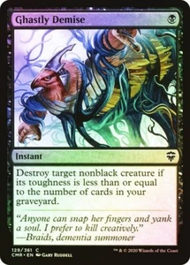4 x FOIL Ghastly Demise MTG Commander Legends NM Black - Picture 1 of 1