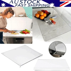 Acrylic Anti-slip Transparent Cutting Board With Lip TO - Picture 1 of 15