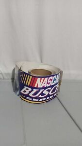 Vintage Early 2000s NASCAR Busch Series Double Sided Advertising Banner
