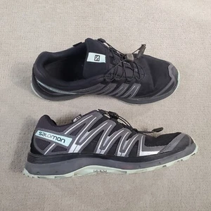 Salomon XA Comp 8 Shoes Womens 10.5 Black Waterproof Trail Hiking Running 402149 - Picture 1 of 9