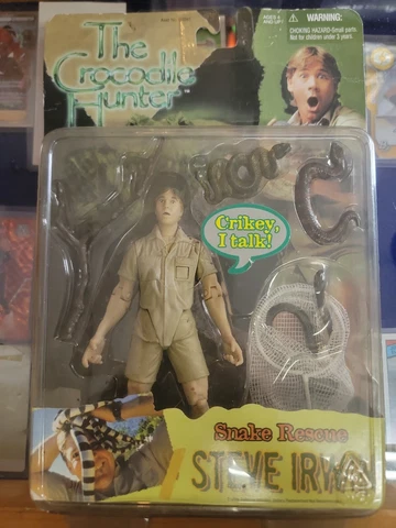 The Crocodile Hunter Snake Rescue Steve Irwin 2000 Animal Planet New Sealed Cover