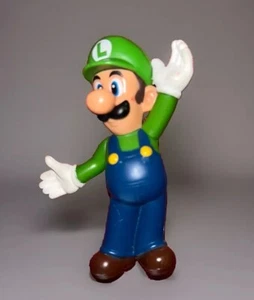Super Mario Bros Figurine Luigi Nintendo McDonald Mac Do 2013 - Imagen 1 de 1