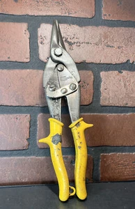 VINTAGE MASTER MECHANIC PROFESSIONAL TIN SNIPS DUCT METAL SNIPS 10inch - Foto 1 di 15