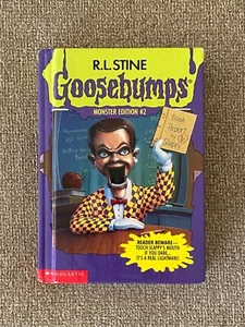 Goosebumps Monster Edition #2 Hardcover w/copyright date error ~ 3 books in 1 - Picture 1 of 20