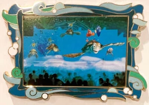 Findet Nemo Squirt Schildkröte Talk mit Crush WDI Disney Pin C05 - Bild 1 von 2