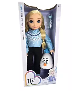 Disney ILY 4EVER Inspired by Elsa 18" Doll Ice Skating Outfit Frozen Olaf New - Picture 1 of 8