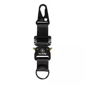 HK Army Mission Quick Clip Key Chain Black - Picture 1 of 4