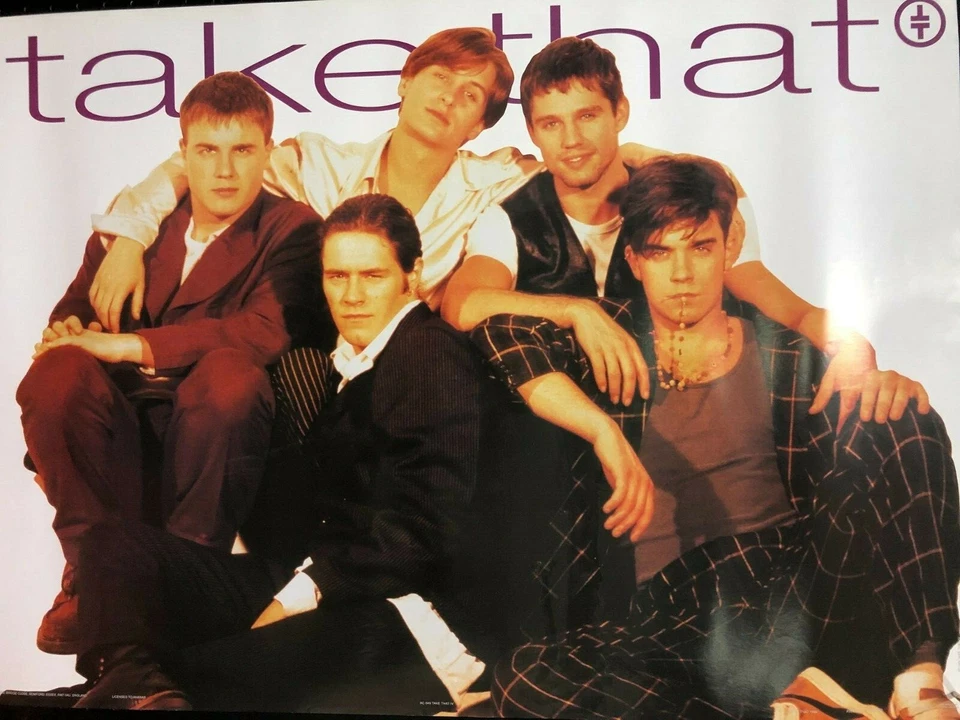 Take That, Vintage Group Poster, 24x35 inch - Image 1 of 1
