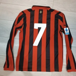 Maglia Milan Genoa Match Worn Issued Morata 7 Serie A 125 Maglia da gara - Foto 1 di 5