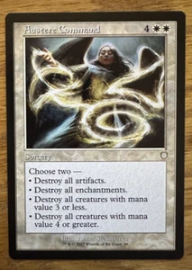 MTG Brothers War Commander, Austere Command - Picture 1 of 1