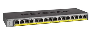 SWITCH RETE 16 PORTE 10/100/1000 GS116LP-100EUS POE - Bild 1 von 1