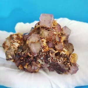 Spécimen très rare de Fluorine violette de Bergeim ,Alsace/184 grammes - Foto 1 di 8