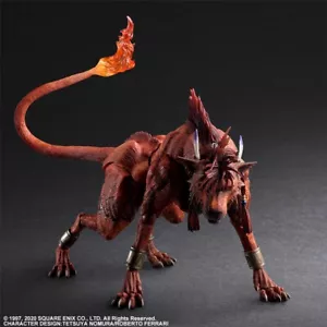 *NEW* Final Fantasy VII Remake: Red XIII Nanaki Play Arts Kai Action Figure - Picture 1 of 6
