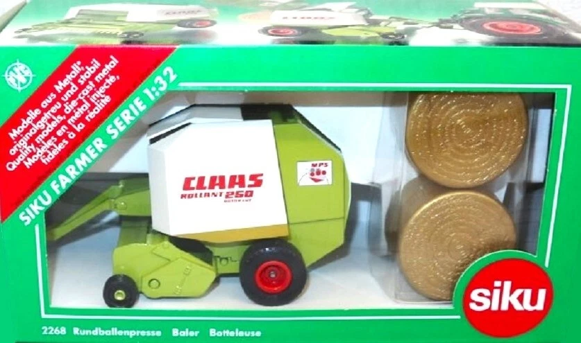 Siku 2268 CLAAS Rollant 250 Baler w/Bales 1/32 Die-cast Brand-new MIB - Image 1 of 2
