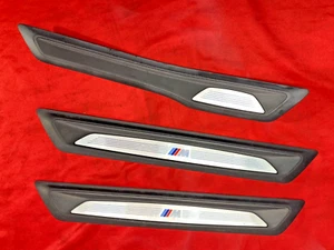 BMW F30 F36 3/4 Series M Sport Front Door Sill Entrance Kick Trim Cover Set OEM✅ - Picture 1 of 21