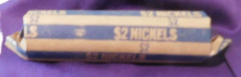 a  E7 2016 P JEFFERSON NICKEL 40 COINS    UNCIRCULATED  ROLL COIN 5c Cover