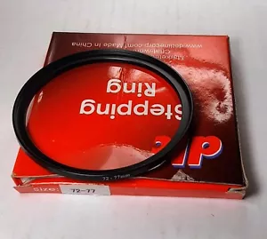 72-77mm Metal Step Up Lens Filter Converter Adapter Ring 72mm-77mm 72-77 DLC - Picture 1 of 4