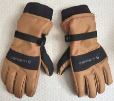 NWOT Carhartt Men's W.B. Waterproof Insulated Gloves Brown Black A511, size L