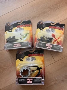How to Train Your Dragon 2 Battle Pack 2014 Zippleback Nightmare Toothless - Imagen 1 de 5