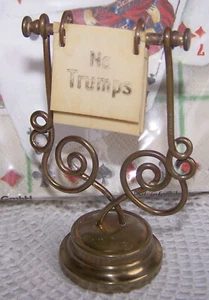 Vintage No Trumps Bridge Marker - Picture 1 of 8