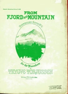 TRYGVE TORJUSSEN From Fjord and Mountain Norwegian Suite #2 1914 pianoforte - Bild 1 von 1