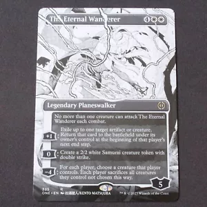 The Eternal Wanderer Borderless 335 MTG Phyrexia: All Will Be One (ONE) Rare NM - Bild 1 von 2