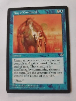 MTG Magic The Gathering Card Ray of Command Instant Blue Mirage 1996 - Image 1 of 2