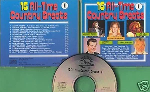 Various Artists - CD - 16 All-Time Country Greats - CD 1 von 1989 - Neuwertig ! - Bild 1 von 1