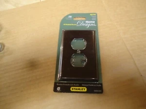 ÖL GERIEBEN BRONZE AUSLASS WANDPLATTE SIEHT SCHWARZ AUS - Bild 1 von 1